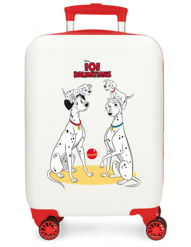 2651325 ABS SUITCASE 50 CM 4W. DALMATAS FAMILY